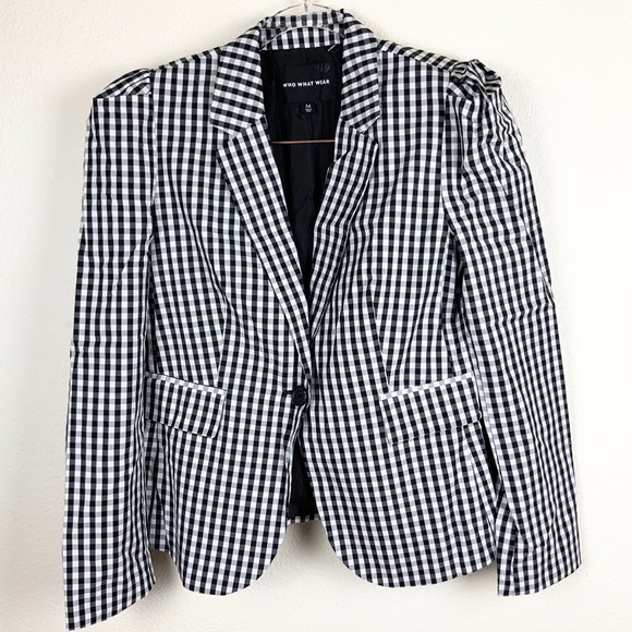 Who What Wear Jackets & Blazers - Who What Wear Gingham Blazer